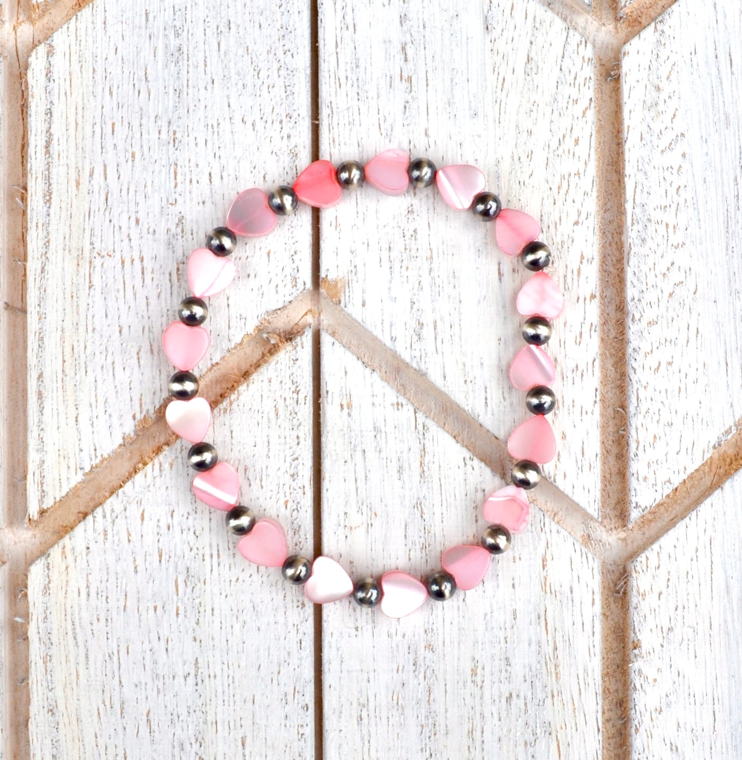 Pretty in Pink Stretch Bracelet