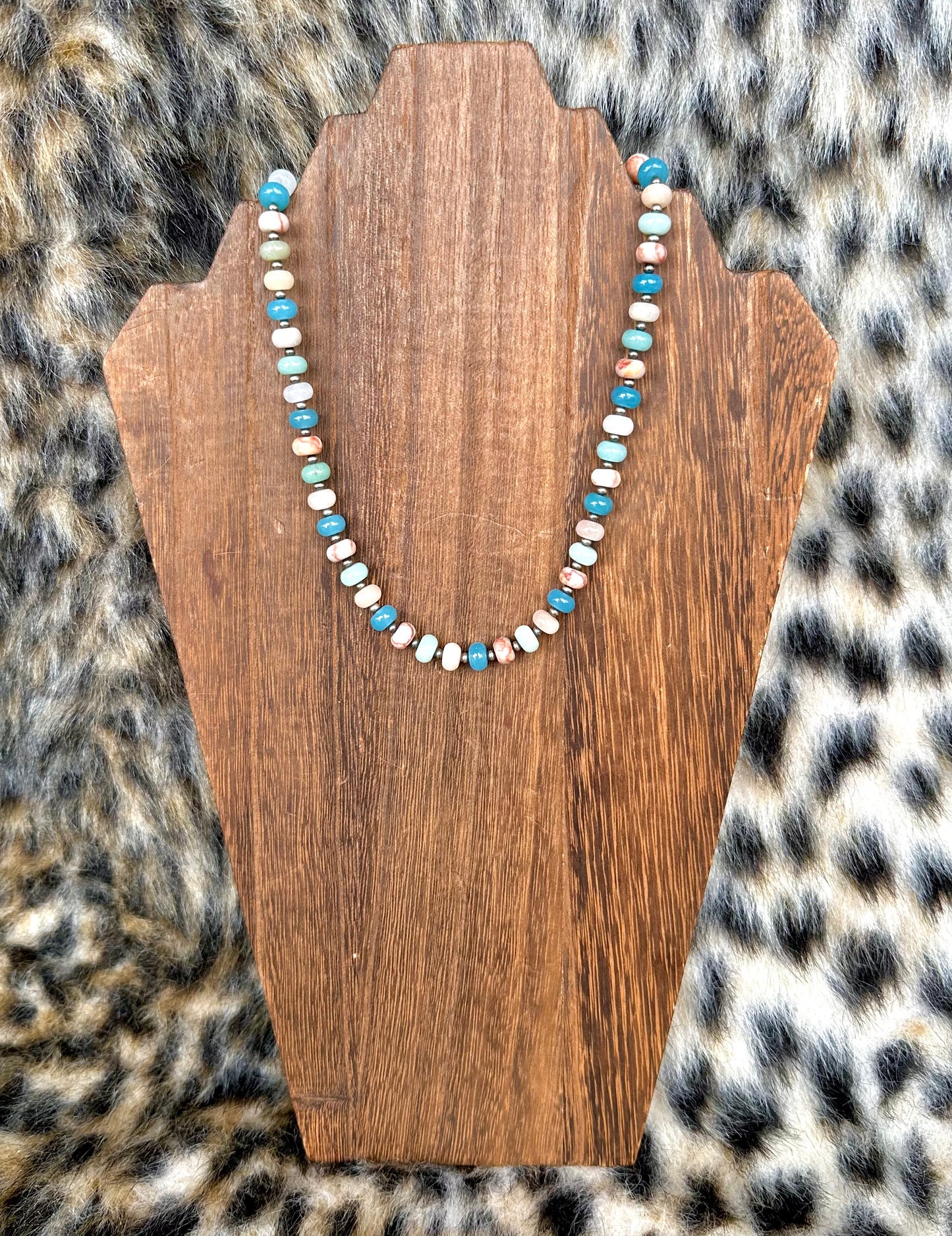 Blue Opal Necklace
