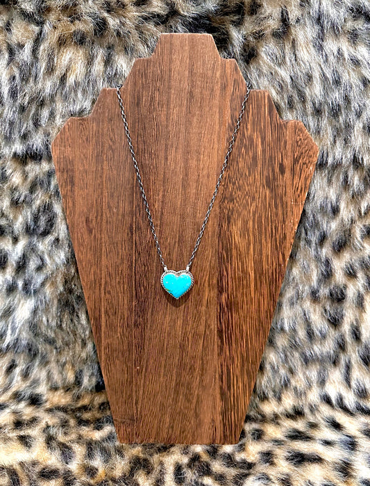 Kingman Heart Necklace