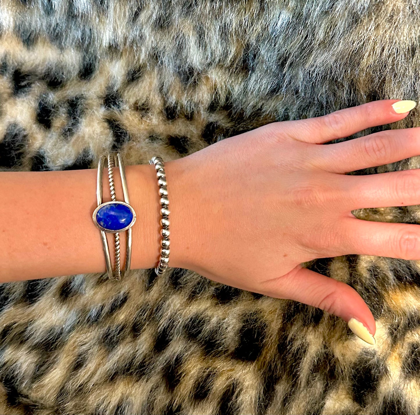 Lapis Cuff