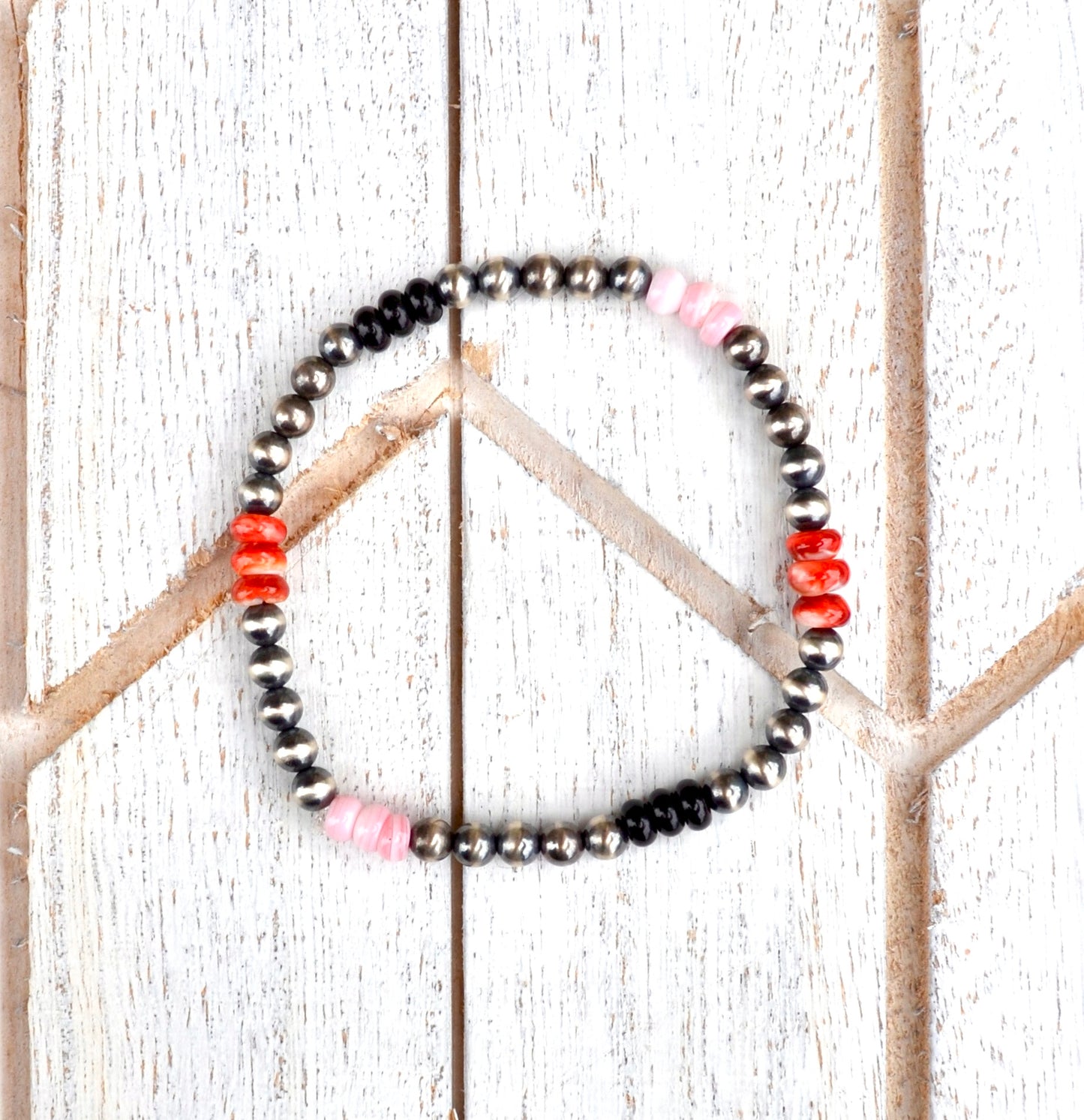 Multi Stone 4mm Stretch Bracelet