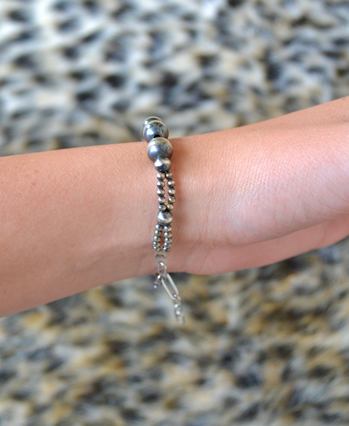 2-8mm Adjustable Pearl Bracelet