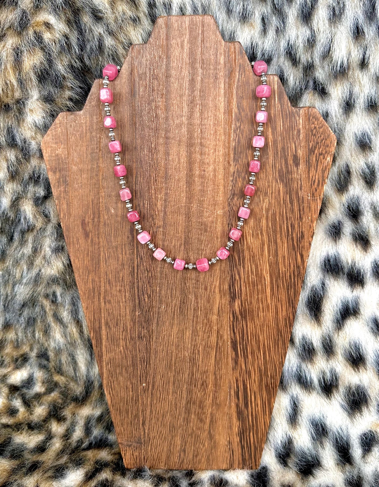 Pink Opal Necklace