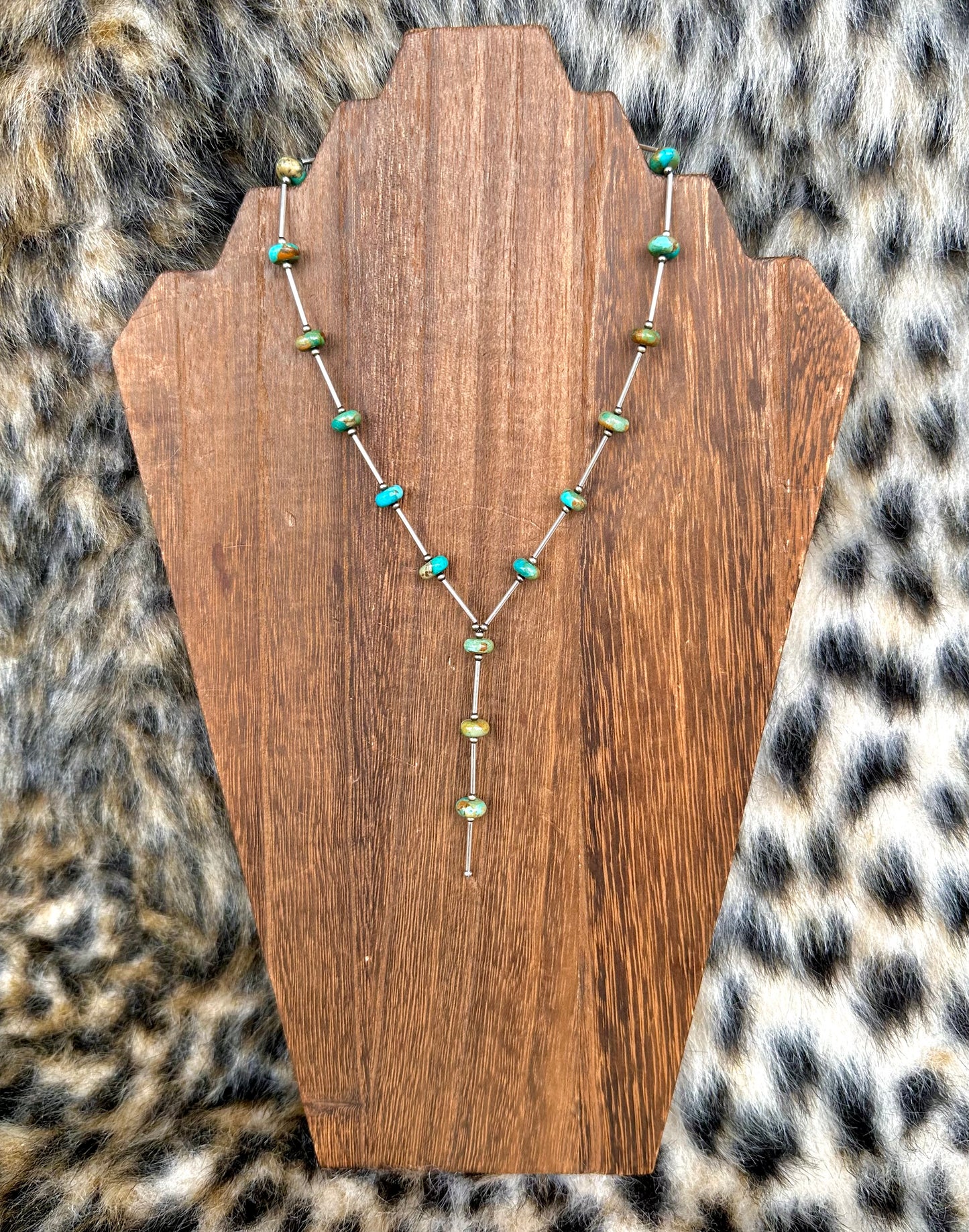 Liquid Silver Kingman Lariat