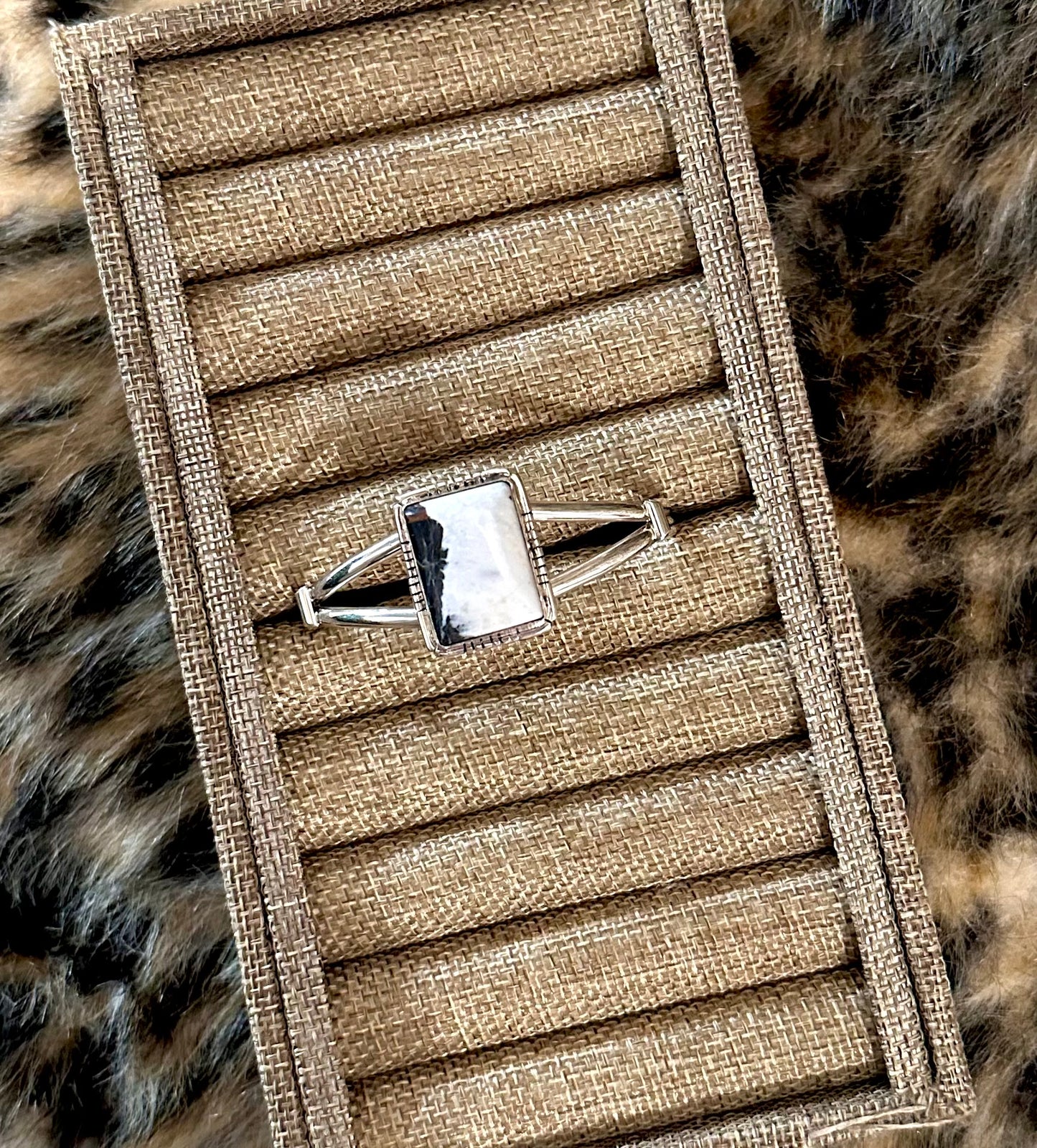 White Buffalo Cuff