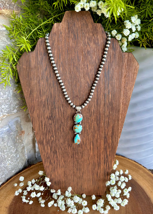 Blue Glacier Pendant